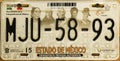 Metal signs for vehicles - Car registration plates