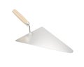 Metal spatula, trowel with wooden handle