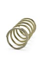 Metal spring coil Royalty Free Stock Photo