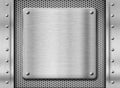 Metal stainless steel plate background