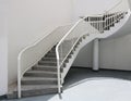 Metal Stairs. Royalty Free Stock Photo