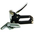 Metal stapler for repair work