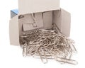 Metal staples with box