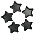 Metal star-shaped baking molds isolated on white background Royalty Free Stock Photo