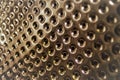 Metal steel plate of the drum washing machine a stylish modern background Royalty Free Stock Photo