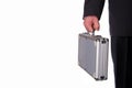 Metal suitcase Royalty Free Stock Photo