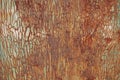 Metal surface with lot of rust Royalty Free Stock Photo