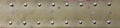 Metal surface with rivets Royalty Free Stock Photo