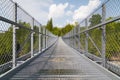 Metal Suspension Bridge