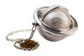 Metal Tea Infuser with Loose Leaf Tea Royalty Free Stock Photo
