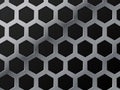 Metal texture background. Honeycomb geometric pattern pattern. Vector Illustration Royalty Free Stock Photo