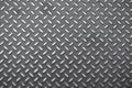 Metal texture background stainless diamond steel plate backdrop Royalty Free Stock Photo