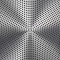 Metal Texture with Circle Perforated Background Royalty Free Stock Photo