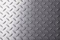 Metal texture with diamond pattern. light stainless steel background Royalty Free Stock Photo