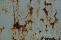 Metal texture from old rusty iron wall Royalty Free Stock Photo