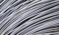 Metal Texture rolled steel cable Royalty Free Stock Photo