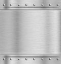 Metal texture steel plate background