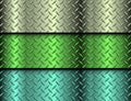 Metal textures shiny diamond plate textures metallic backgrounds, multicolored lustrous pattern