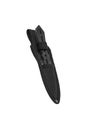 Metal throwing knives isolate on a white back. Ninja weapons. Silent weapon