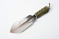 Metal tourist shovel, multitool with a comfortable handle Royalty Free Stock Photo