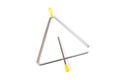 Metal triangle, percussion musical instrument, easy to use for orchestras and ensembles