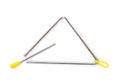 Metal triangle, percussion musical instrument, easy to use for orchestras and ensembles