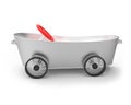 Metal tub the car Royalty Free Stock Photo