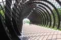 Metal vivid design of the tunnel