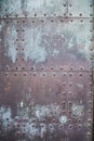 metal wall in bremen Royalty Free Stock Photo