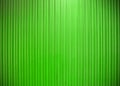 Metal wall vertical line texture Green color Royalty Free Stock Photo