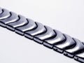 Metal Watch Strap Royalty Free Stock Photo