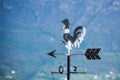 Metal weathervane detail