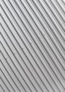 Metal white sheet for industrial building and construction. Roof sheet metal or corrugated roofs of factory building or Royalty Free Stock Photo