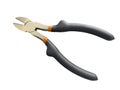 Metal wire cutter. Royalty Free Stock Photo