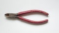Metal wire cutting pliers hand work tool equipment. Royalty Free Stock Photo