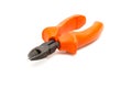 Metal wire cutting pliers studio shot Royalty Free Stock Photo