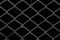 Metal wire fence or cage Royalty Free Stock Photo