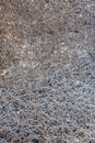 Metal wire texture background in full screen. Scrap of non-ferrous metals. Recycling concept