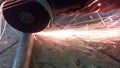 Grinding wheel industrial workshop abrasion