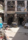 Metal Workers Souk in Marrakech Royalty Free Stock Photo