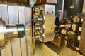 Metal working on multi tool CNC machining center Royalty Free Stock Photo