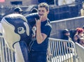 Metalheads show horns, Hellfest festival , Clisson, France