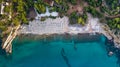 Metalia beach. Thassos island, Greece