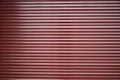 Metalic commercial roll up door texture Royalty Free Stock Photo