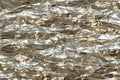 Metalic gold folie Royalty Free Stock Photo