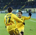 Metalist vs. Metallurg Donetsk football match