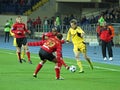 Metalist vs Metalurh Zaporizhya soccer match