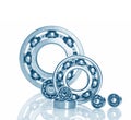 Metall Ball bearings Royalty Free Stock Photo