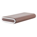 Metall external flash Hdd drive 2.5 or 3.5 inch. Brown color without usb cable