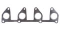 Metallic automotive exhaust manifold gasket